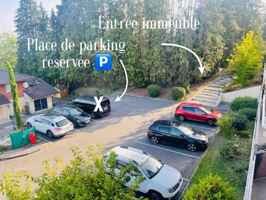 Magnifique Appart Renove Evian Duplex Vue Lac 8 Pers Exterior foto